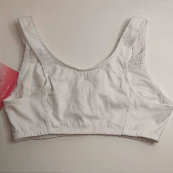 Exquisite Form® #5100531 Fully White 38D Front Closure Cotton Posture Bra NWT - Picture 9 of 9